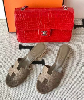 에르메스 올수공 오아시스 슬리퍼 샌들 토고 01